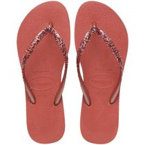 Chinelo Dedo Feminino Casual Borracha Havaianas Slim Glitter II Chinelo Dedo Feminino Casual Borracha Havaianas Slim Glitter II
