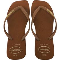 Chinelo Dedo Feminino Casual Dia a Dia Passeio Praia Bico Quadrado Havaianas Slim Square Pop Up Chinelo Dedo Feminino Casual Dia a Dia Passeio Praia Bico Quadrado Havaianas Slim Square Pop Up