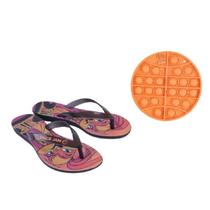 Chinelo Dedo Infantil Menina Borracha Pop It Space Jam 22756 Chinelo Dedo Infantil Menina Borracha Pop It Space Jam 22756