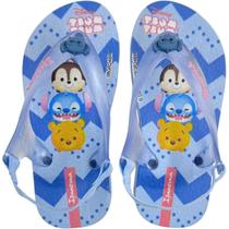 Chinelo Dedo Infantil Menina Casual Dia a Dia Passeio Conforto com Elástico Disney Ipanema 27323