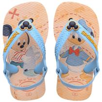 Chinelo Dedo Infantil Menino Bebê Casual Dia a Dia com Elástico Conforto Havaianas Baby Disney Classics