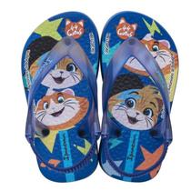 Chinelo Dedo Infantil Menino Casual Dia a Dia Baby com Elástico 44 Gatos Ipanema 26808