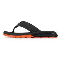Chinelo Dedo Kenner Orak Preto e Laranja Masculino