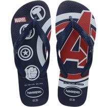 Chinelo Dedo Masculino Casual Borracha Super-Heróis Havaianas Top Marvel Logomania