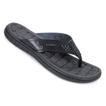 Chinelo Dedo Masculino Casual Dia a Dia em Couro Amortech Ultra Confort Pegada 131221