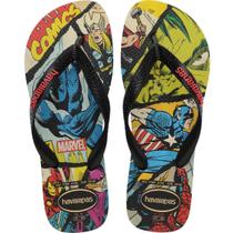 Chinelo Dedo Masculino Casual Dia a Dia Passeio Praia Havaianas Top Marvel Classics Chinelo Dedo Masculino Casual Dia a Dia Passeio Praia Havaianas Top Marvel Classics