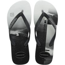 Chinelo Dedo Masculino Casual Dia a Dia Praia Passeio Havaianas Top Surfer I