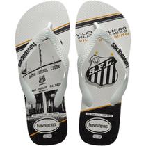 Chinelo Dedo Masculino Casual Dia a Dia Torcedor Havaianas Top Times Santos Chinelo Dedo Masculino Casual Dia a Dia Torcedor Havaianas Top Times Santos