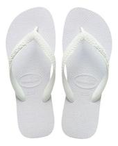 Chinelo Dedo Masculino Havaianas Top Branco Adulto Original