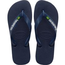 Chinelo Dedo Unissex Casual Dia a Dia Clássico Borracha Havaianas Brasil Logo