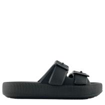 Chinelo Dijean Feminino Confortável e Leve Com Tiras e Fivela