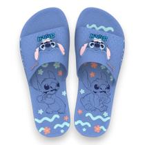 Chinelo Disney Stitch Slide Adulto Confortável Ipanema