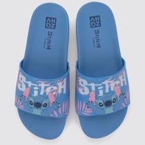 Chinelo Disney Stitch Zaxy Adulto Slide Feminino Desenho Chinelo Disney Stitch Zaxy Adulto Slide Feminino Desenho