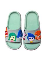 Chinelo Divertidamente Emoções Slide Infantil Adulto Juvenil Confortável Chinelo Divertidamente Emoções Slide Infantil Adulto Juvenil Confortável