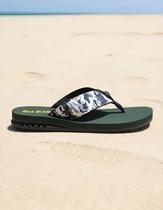 Chinelo DuRio Air Camuflado Salto Conforto Espuma Antiderrapante Estilo Original Dia a Dia Vegano