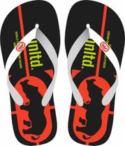 Chinelo Ecko Unltd Unissex Off White / Preto