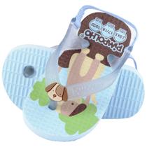 Chinelo Elástico Bebe Pimpolho 74399 Cachorro Tam 17 a 23