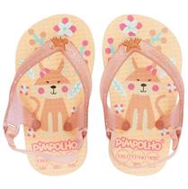 Chinelo Elástico Bebe Pimpolho 74427 Raposa Tam 17 a 23