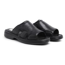 Chinelo em Couro Detalhado Luflex Leve com Sola Borracha Confortável Chinelo em Couro Detalhado Luflex Leve com Sola Borracha Confortável