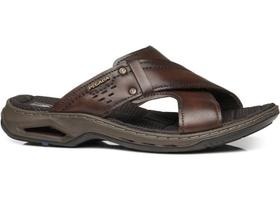 Chinelo em Couro Pegada Masculino