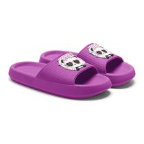 Chinelo Enfeite Panda Nuvem Slide Infantil Menina Confortável