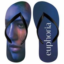 Chinelo Euforia Rue chorando serie Euphoria