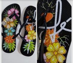Chinelo fé vernizado Chinelo fé vernizado