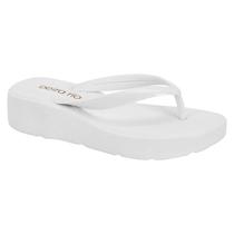 Chinelo Fem De Dedo Bico Quadra Plataforma Beira Rio 8551100
