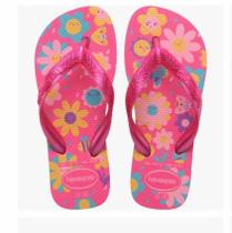 Chinelo fem inf havaianas kids flores