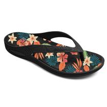 Chinelo Fem. Lily Tropical Palmilha Macia Boa Onda 1319257
