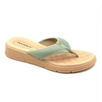 Chinelo Fem Piccadilly Esporão Anabela Verde Menta 571009-15