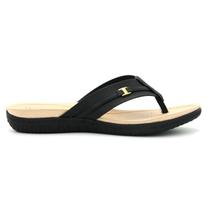 Chinelo Feminina Modare 7125.244 Flatform Baixo Dedo Casual Leve