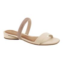 Chinelo Feminina Ramarim 2323201 Bico Quadrado Rasteirinha Casual