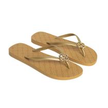 Chinelo Feminino Adulto Dedo Capodarte Dourado Chinelo Feminino Adulto Dedo Capodarte Dourado