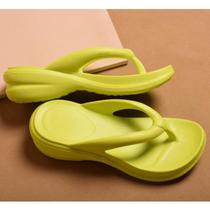 Chinelo Feminino Anabela EM EVA Ortopédico Anatomica Super Leve e Confortável