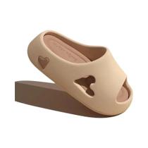 Chinelo Feminino Antiderrapante De EVA Cor Sólida 2025 Sandália De Moda Com Sola Grossa Para Chinelo Feminino Antiderrapante De EVA Cor Sólida 2025 Sandália De Moda Com Sola Grossa Para