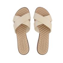 Chinelo Feminino Beira Rio Rasteira Conforto Bege - 8519