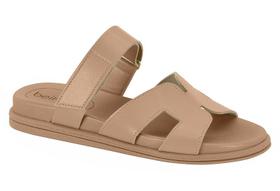 Chinelo Feminino Beira Rio Rasteira Napa tiras autocolantes Moderna Conforto Chinelo Feminino Beira Rio Rasteira Napa tiras autocolantes Moderna Conforto