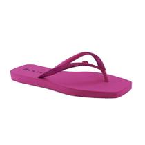 Chinelo Feminino Bico Quadrado Glitter Pink Ramarim