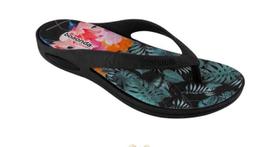 Chinelo Feminino Boa Onda Lilly 1319 Cor:PretoTamanho:33/34