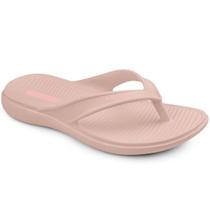 Chinelo Feminino Boa Onda Piscina Banho Básico Baixo Anatômico Leve EVA