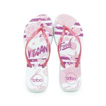 Chinelo Feminino Borracha Tiras Estampado Dia a Dia Chinelo Feminino Borracha Tiras Estampado Dia a Dia