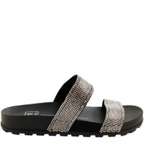 Chinelo Feminino Casual Dia a Dia com Strass Moleca 5436.424