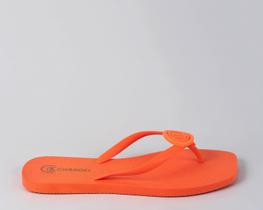 Chinelo Feminino CBK Confortável Borracha Laranja Chinelo Feminino CBK Confortável Borracha Laranja