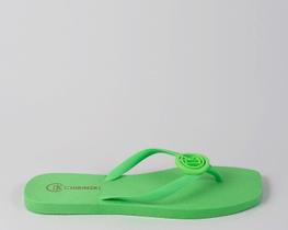 Chinelo Feminino CBK Confortável Borracha Verde Chinelo Feminino CBK Confortável Borracha Verde