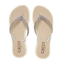 Chinelo Feminino Clássico Dia a Dia Strass Moderno Cacci Chinelo Feminino Clássico Dia a Dia Strass Moderno Cacci