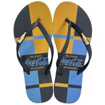 Chinelo Feminino Coca-Cola Aledo 24/25 Preto - Modelo CC4484 Chinelo Feminino Coca-Cola Aledo 24/25 Preto - Modelo CC4484