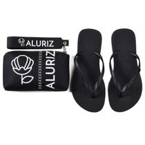 Chinelo Feminino com Bolsa Necessaire Aluriz
