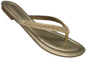 Chinelo Feminino Com Pedras na Tala Sola Micro Gel Piccadilly 425070