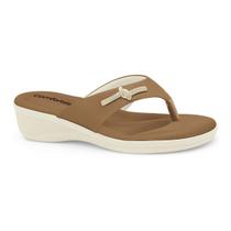 Chinelo Feminino Comfortflex Detalhe Dourado Confortável Chinelo Feminino Comfortflex Detalhe Dourado Confortável